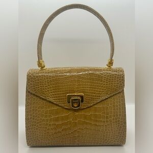 Giorgio’s of Palm Beach Genuine Alligator Vintage Handbag EXCELLENT CONDITION